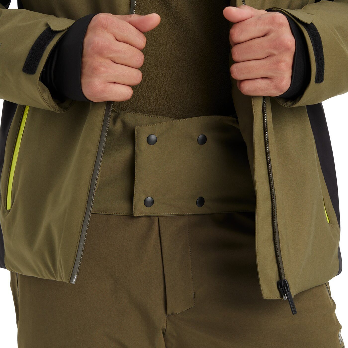 McKINLEY Skijacke He.-Jacke Ivan M OLIVE DARK/BLACK NIG