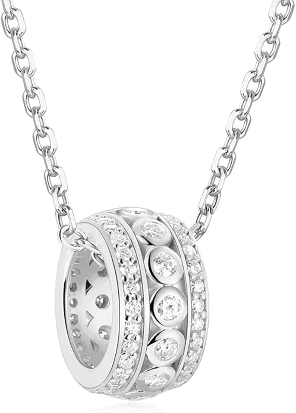 Jumpeak Kette mit Anhänger Halskette,585echtgold,Halsketten fürMännerundFrauen,Diamantkette, Valentinstagsgeschenk,Jubiläumsgeschenk,geschenkfürfrau,freundgeschenk