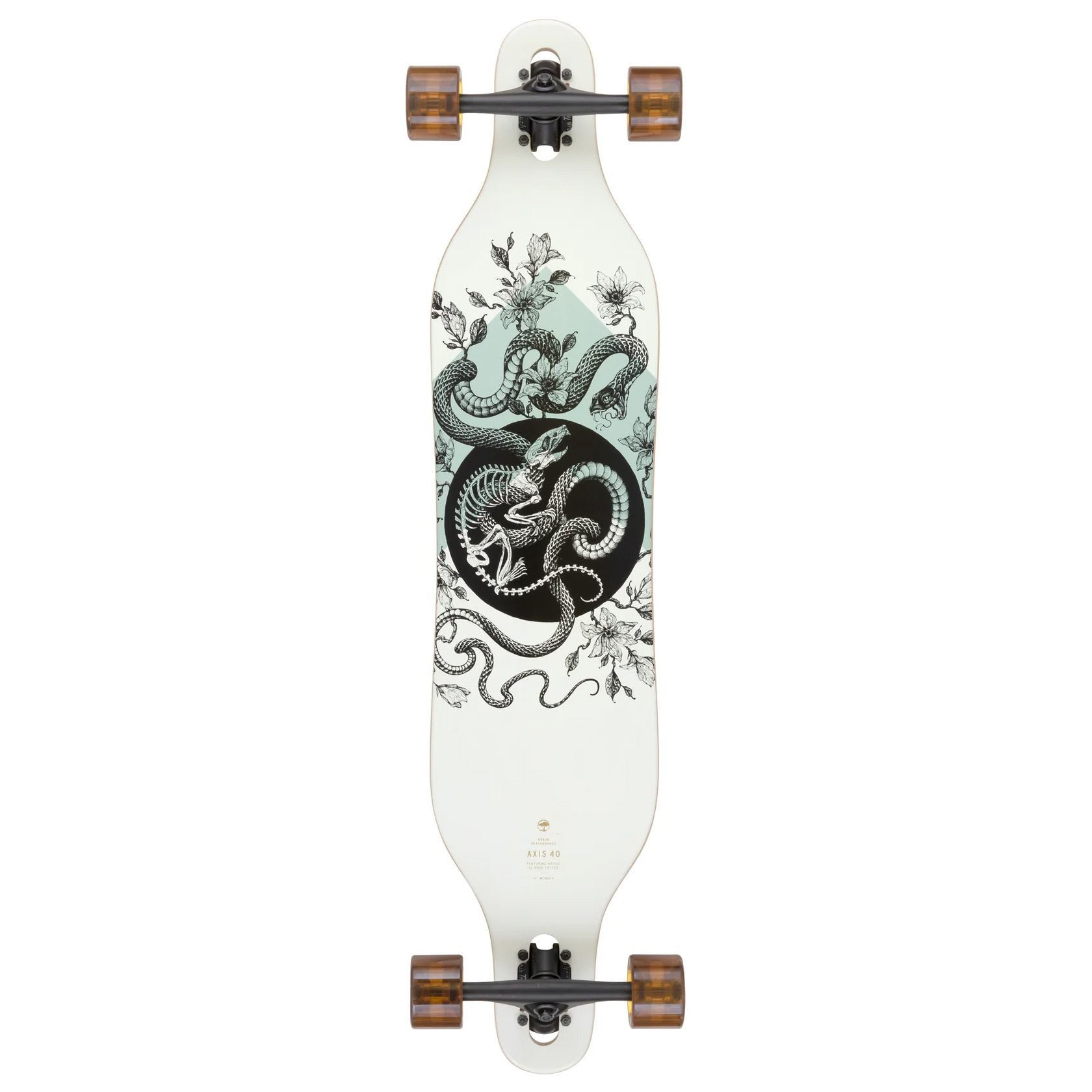 Arbor Collective Longboard Bamboo Axis 40" (El Rose), aus der Bamboo Serie