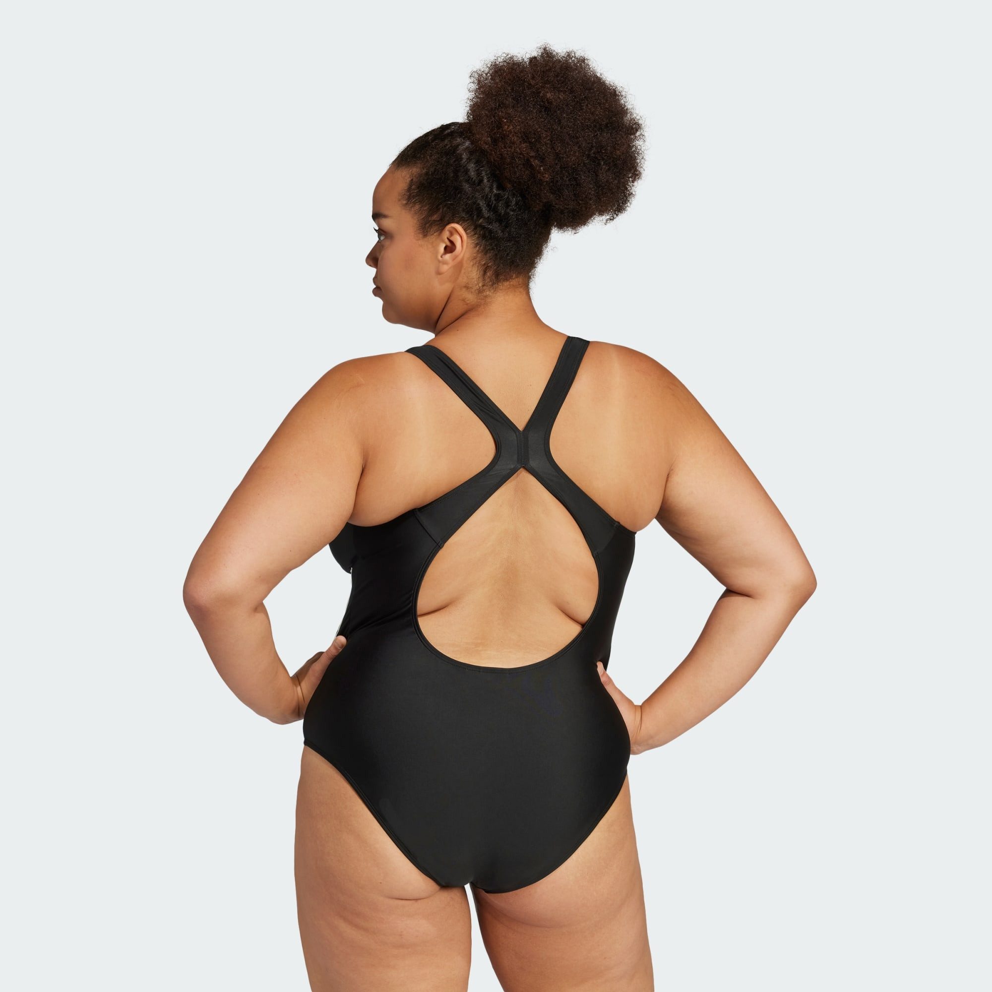 adidas Performance Badeanzug 3-STREIFEN C-BACK BADEANZUG – GROSSE GRÖSSEN (1-St)