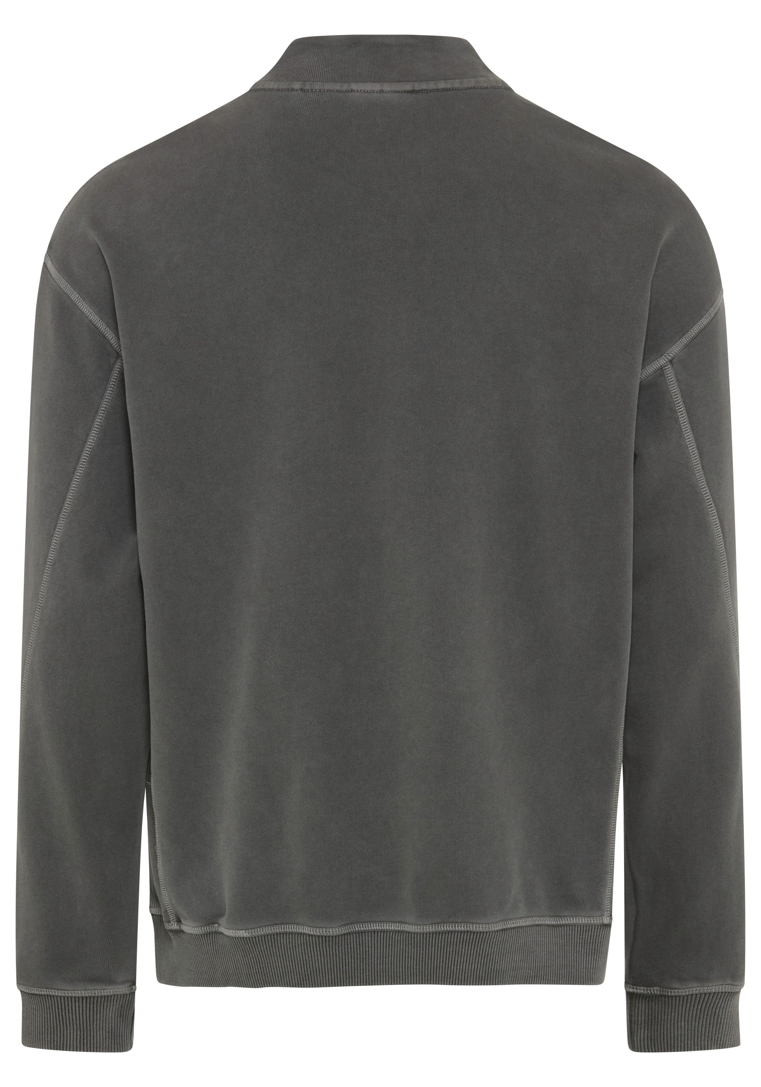 HUGO Sweatshirt Nevezip Vintage-Look, Loose Fit, reine Baumwolle – Bild 2 von 2