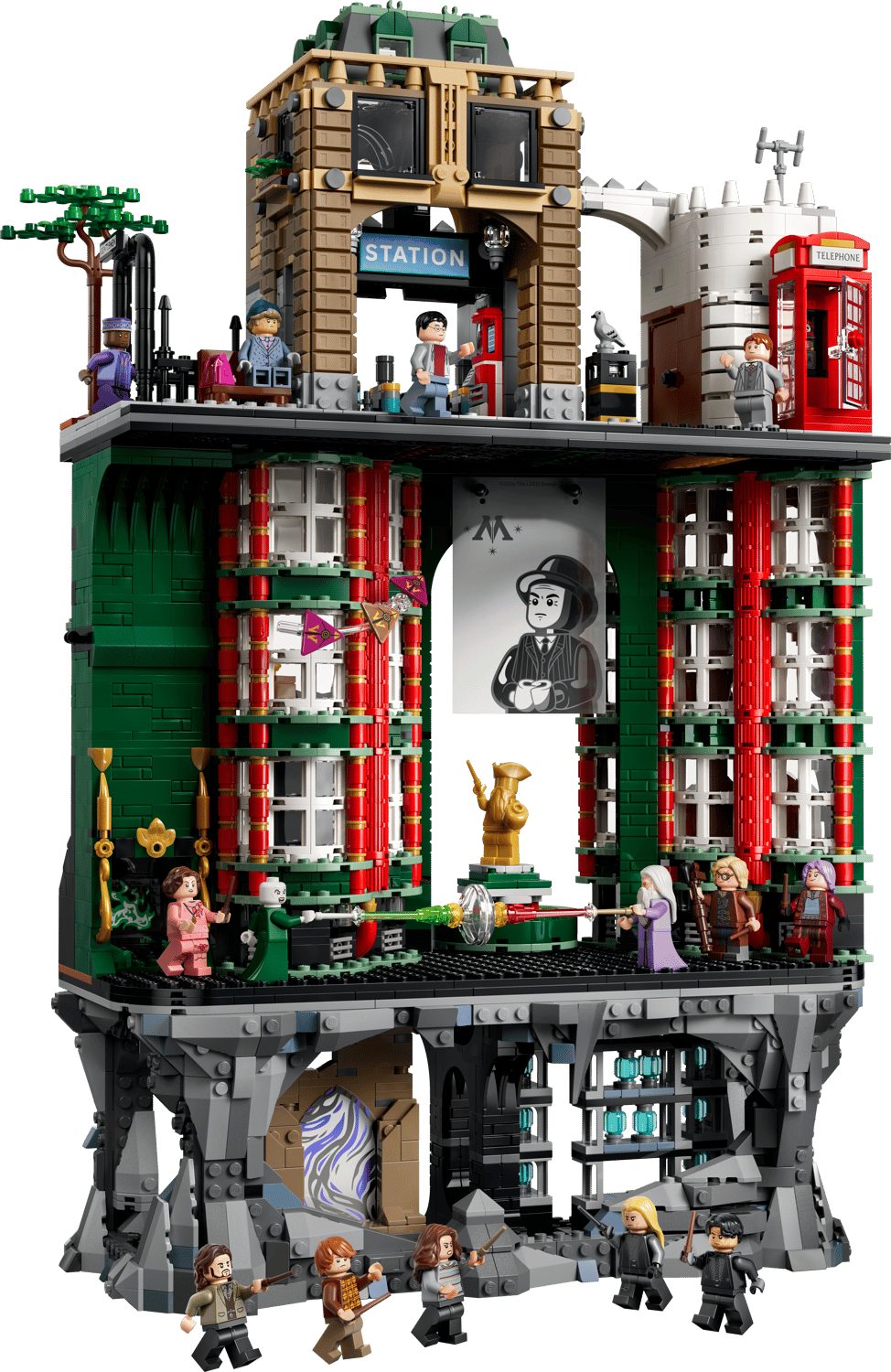 LEGO® Harry Potter 76476 Das Zaubereiministerium – Sammleredition Spielbausteine, (Set, 3491 St., Set)