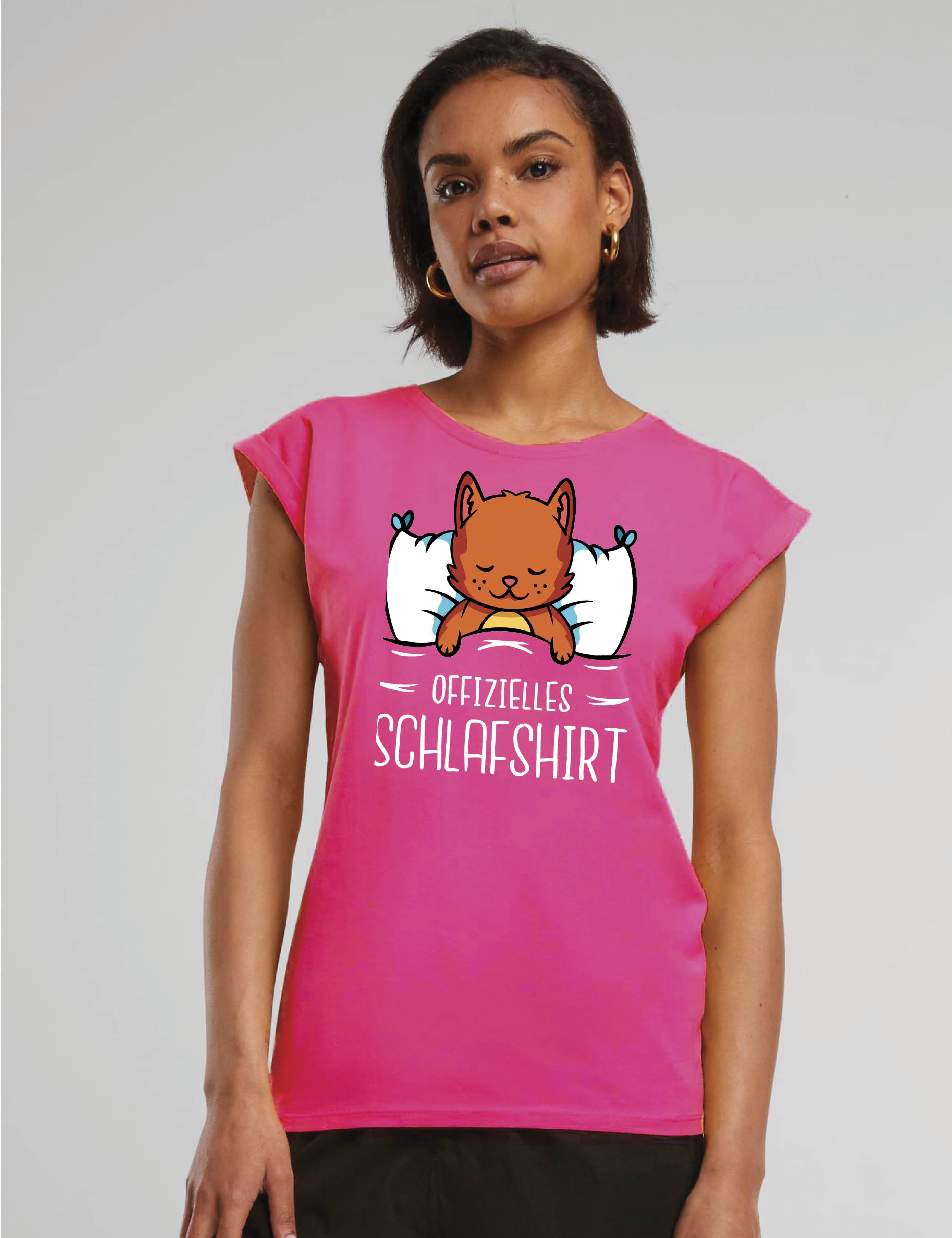 Youth Designz Print-Shirt "Katze Schlafshirt" Damen günstig online kaufen