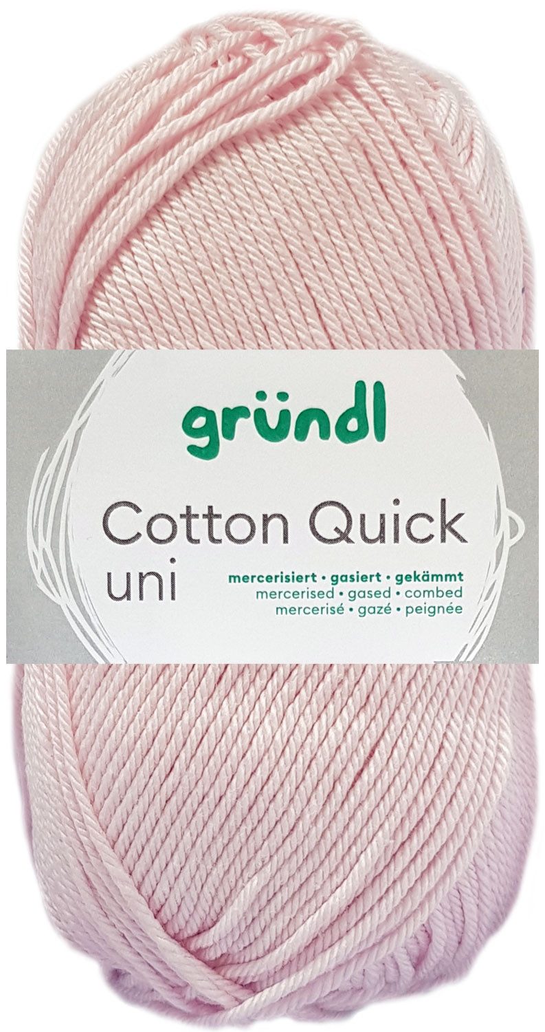 Gründl 50 Gramm Gründl Cotton Quick Uni Farbauswahl Häkelwolle