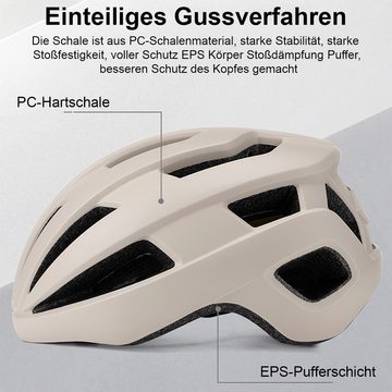 Welikera Fahrradhelm Erwachsene Helm,Atmungsaktiver Kopfschutz für Radfahren,Outdoor -Sport