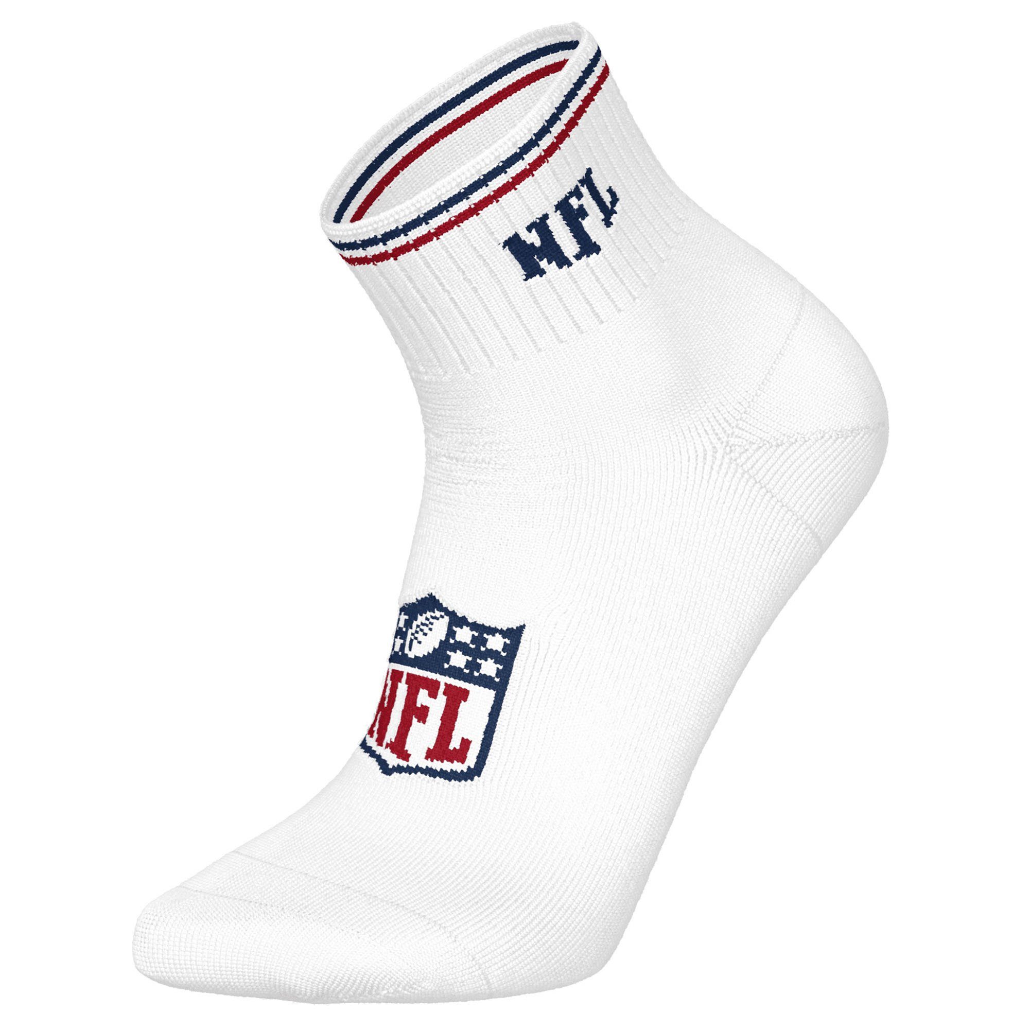 NFL Kurzsocken Unisex Socken 3er Pack Baumwolle (Packung, 3er Pack) günstig online kaufen