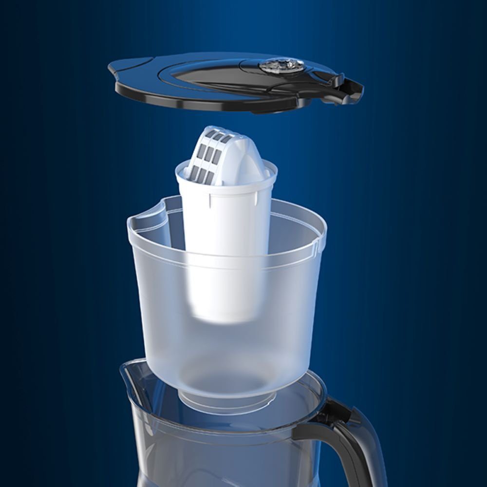 AQUAPHOR Kalk- und Wasserfilter Pack 4 A5H für hartes Wasser, Filterkartuschen, Bis zu 350 l. Kap., Zubehör für, Tischwasserfilter Provence, Smile, Prestige, AQUALEN Technologie