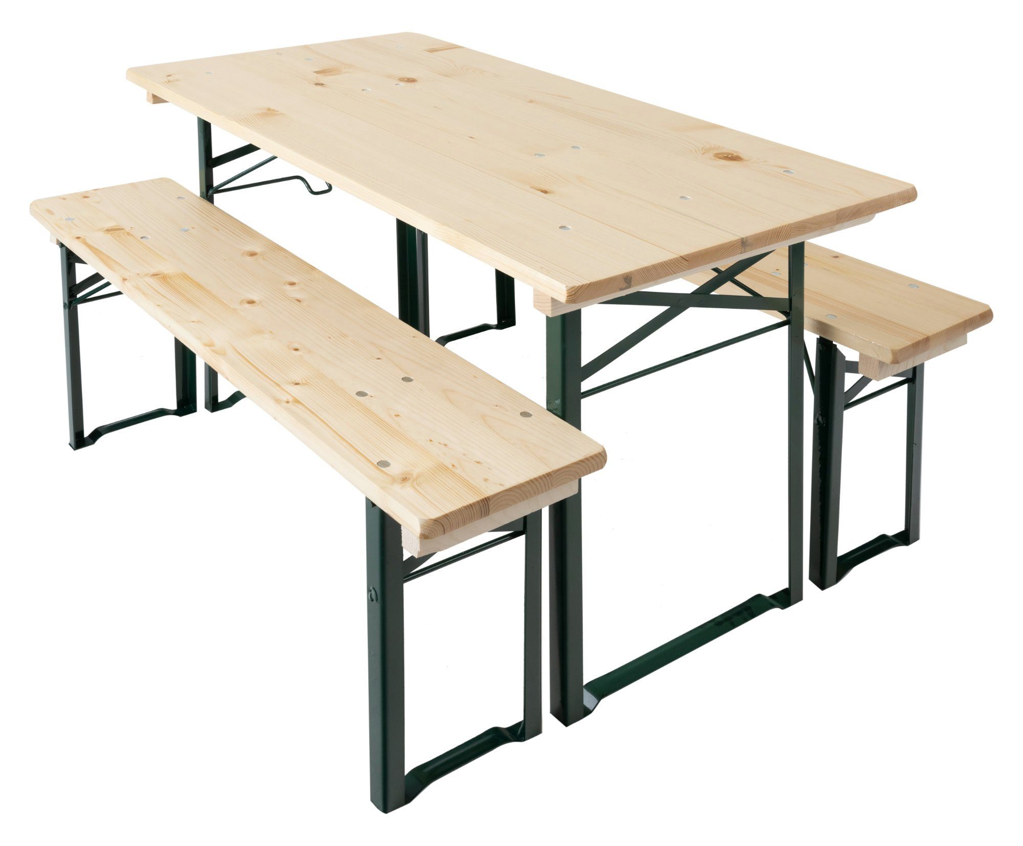 Stagecaptain Bierzeltgarnitur BBEU-110 Sitzgarnitur für Balkon 110 cm, (3-tlg) – Bild 4 von 5