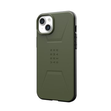 UAG Handyhülle Civilian MagSafe - iPhone 15 Plus Hülle, [MagSafe optimiert, Fallschutz nach Militärstandard]