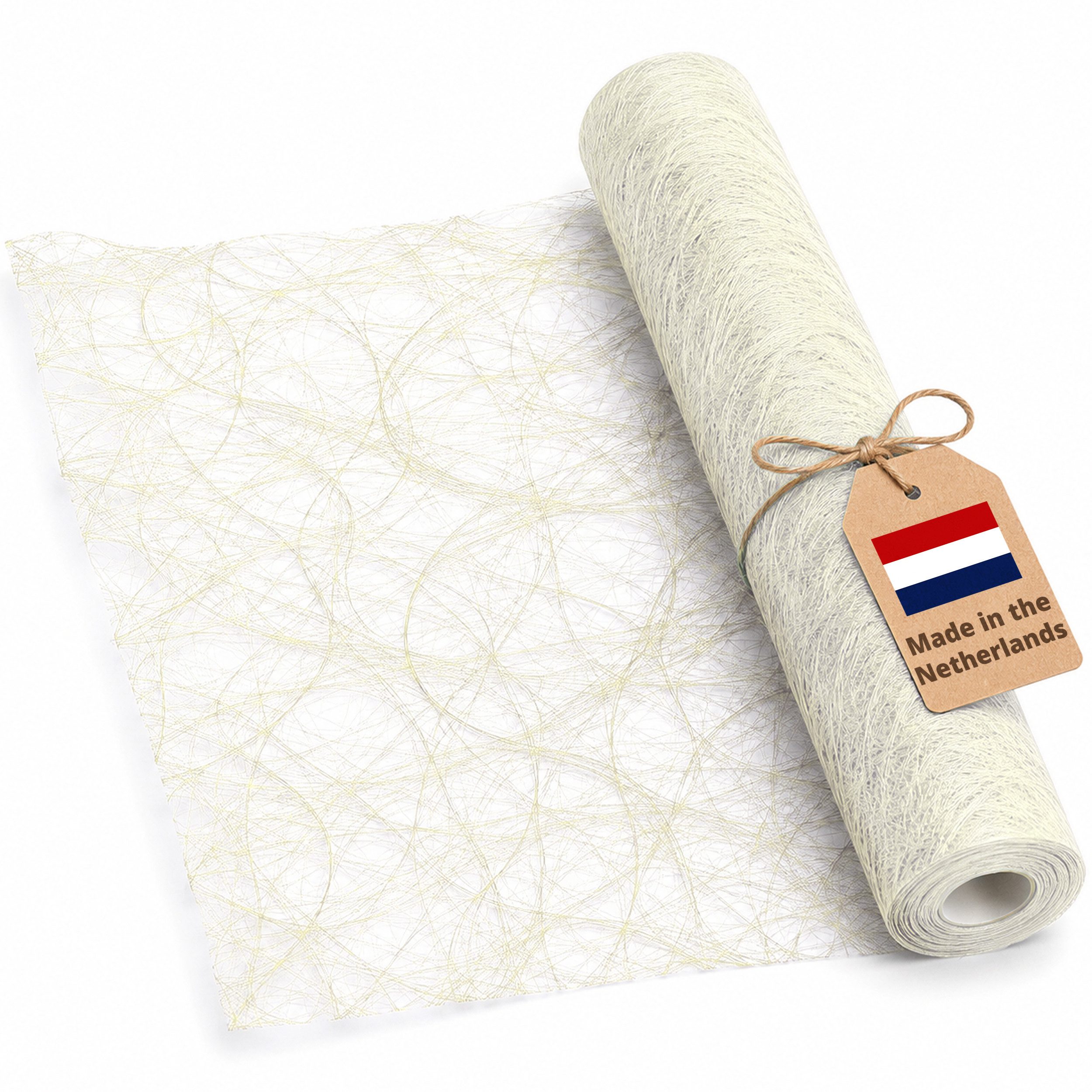 DecoHomeTextil Heimtextilmanufaktur Tischläufer Deco Netz Tischband Dekoration Dekor Breite 30cm Farbe+Länge wählbar
