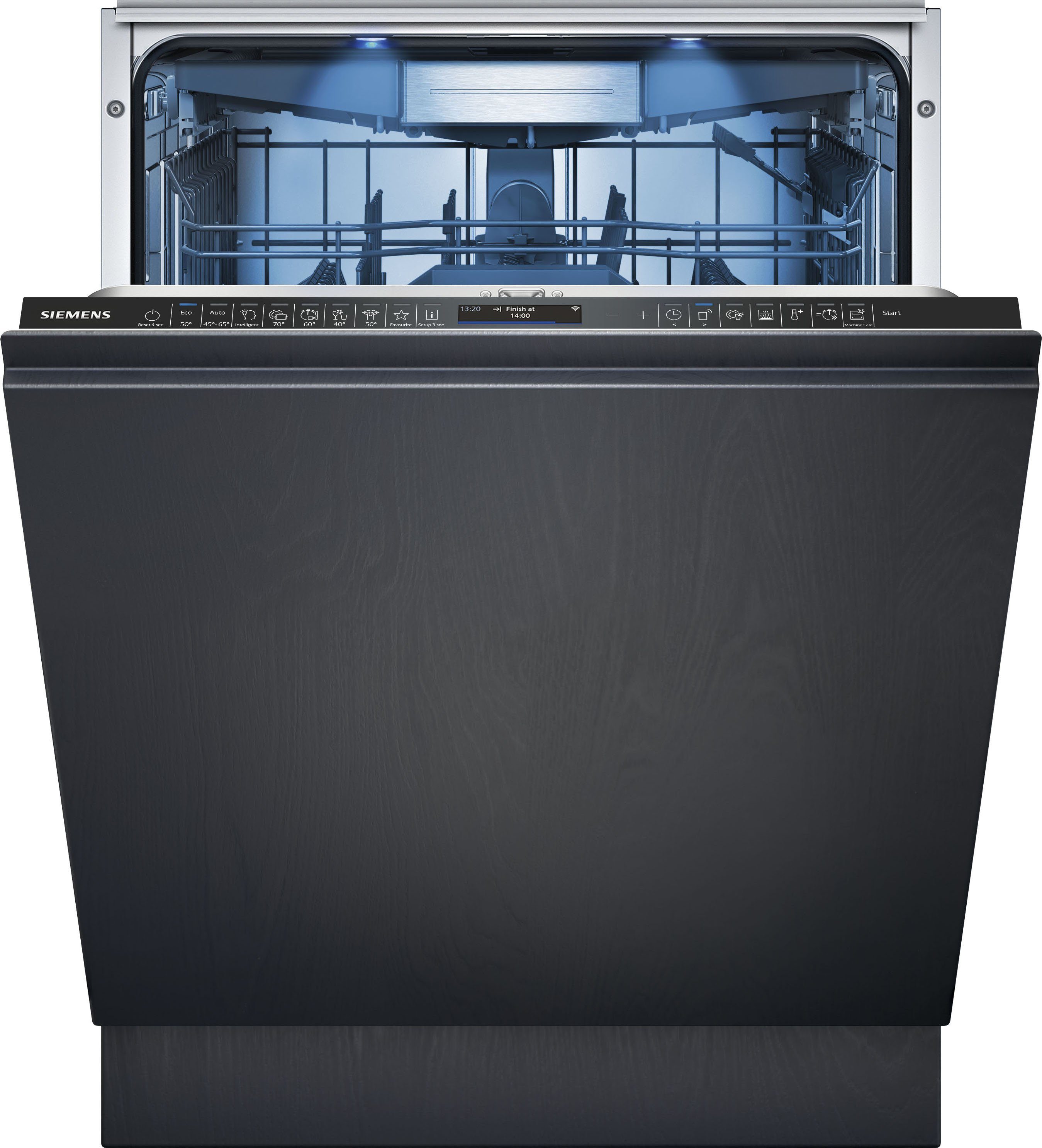 SIEMENS vollintegrierbarer Geschirrspüler iQ700 SN87TX00CE, 14 Maßgedecke, Bessere Trocknung & weniger Energieverbrauch dank Zeolith – Bild 3 von 5