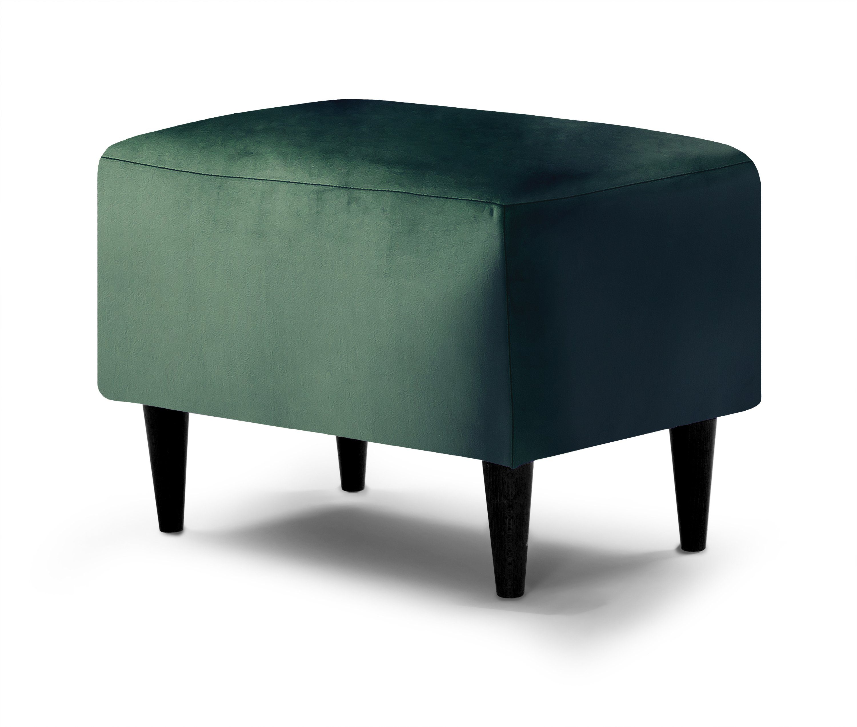 Polsterhocker bequemer und moderner Fusshocker, gepolstert