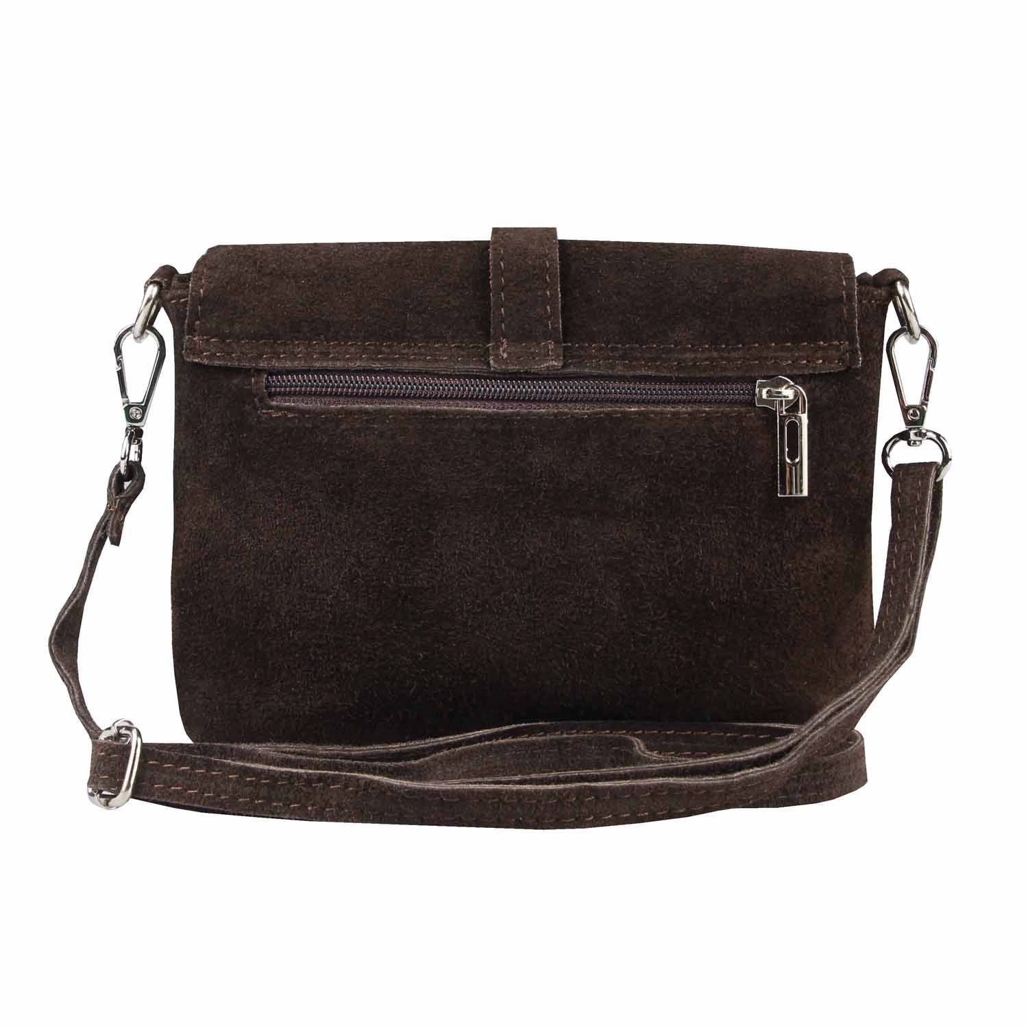 ITALYSHOP24 Schultertasche Made in Italy Damen Leder Tasche Umhängetasche H günstig online kaufen