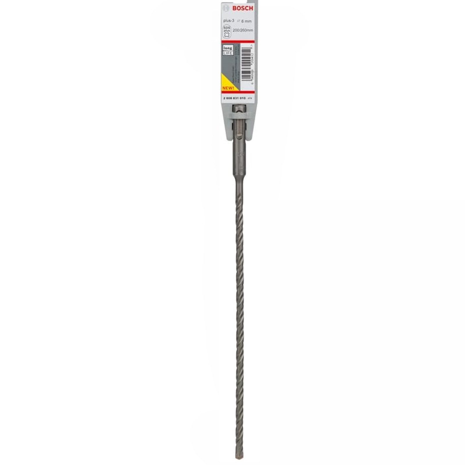 Betonbohrer Bosch SDS plus-3 Ø 6 x 200 x 260 mm Hammerbohrer