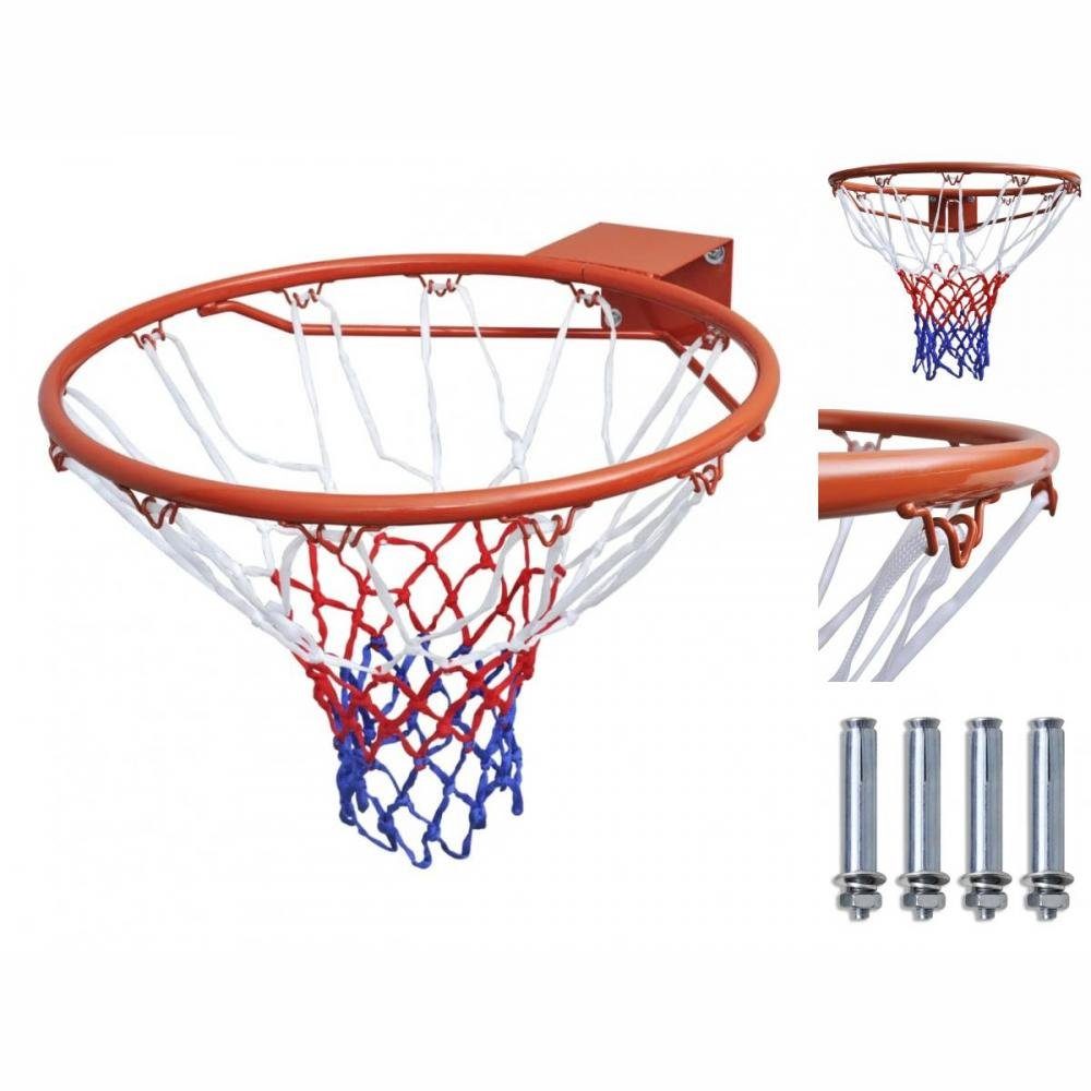 vidaXL Basketballkorb Basketballkorb-Set Hangring mit Orange cm 45 Netz