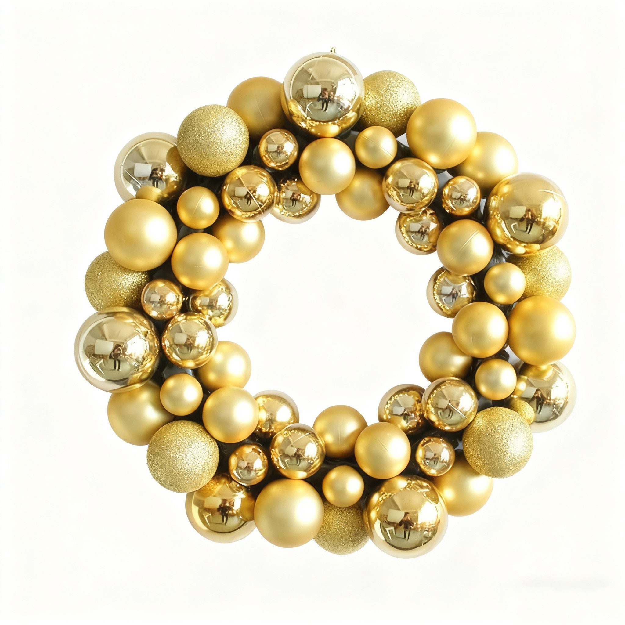 CLTYQ Weihnachtsbaumkugel Weihnachtskugel, Weihnachtskranz, bunte Spleißkug günstig online kaufen