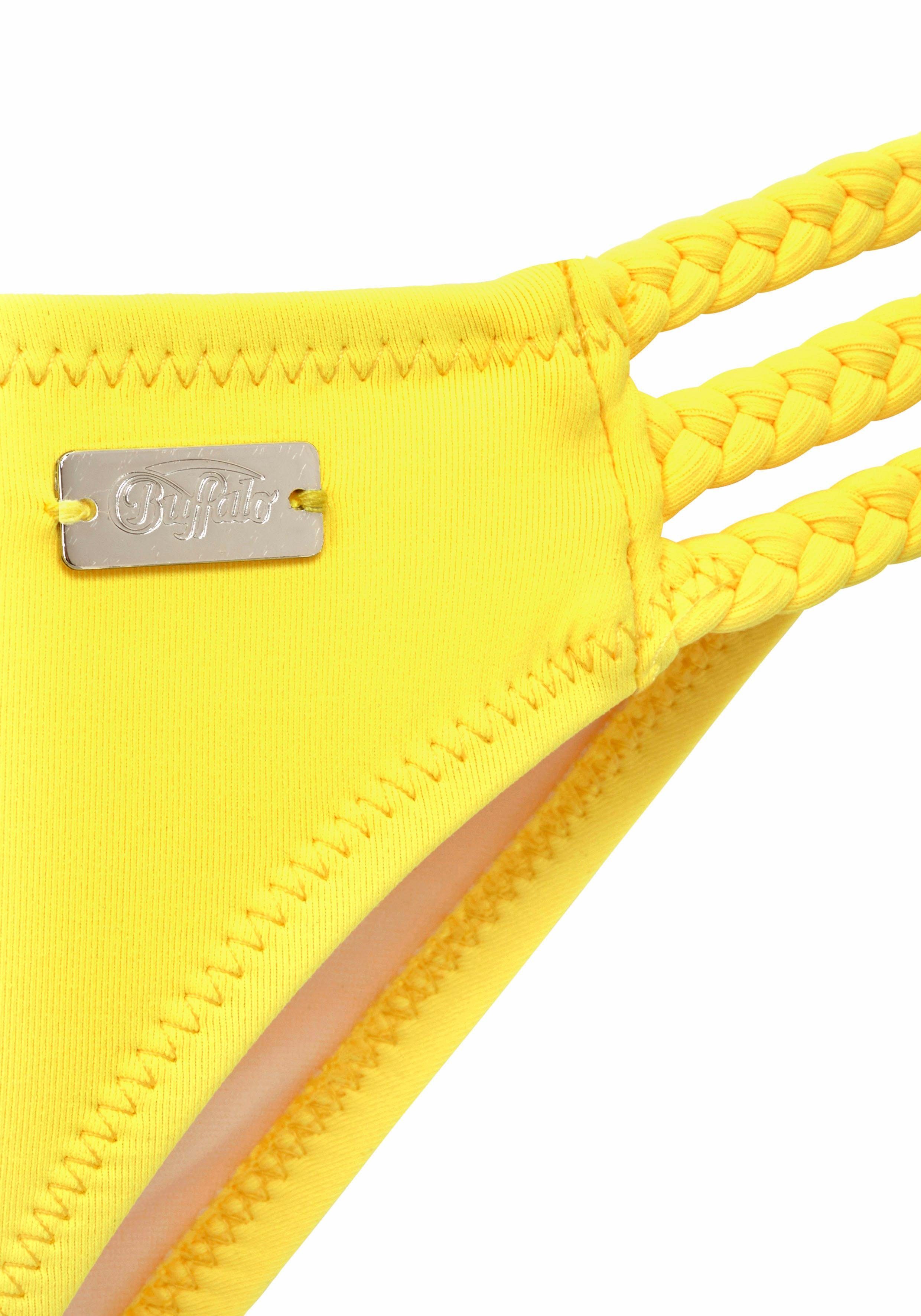 Buffalo Bikini-Hose Happy mit geflochtenen Bändern