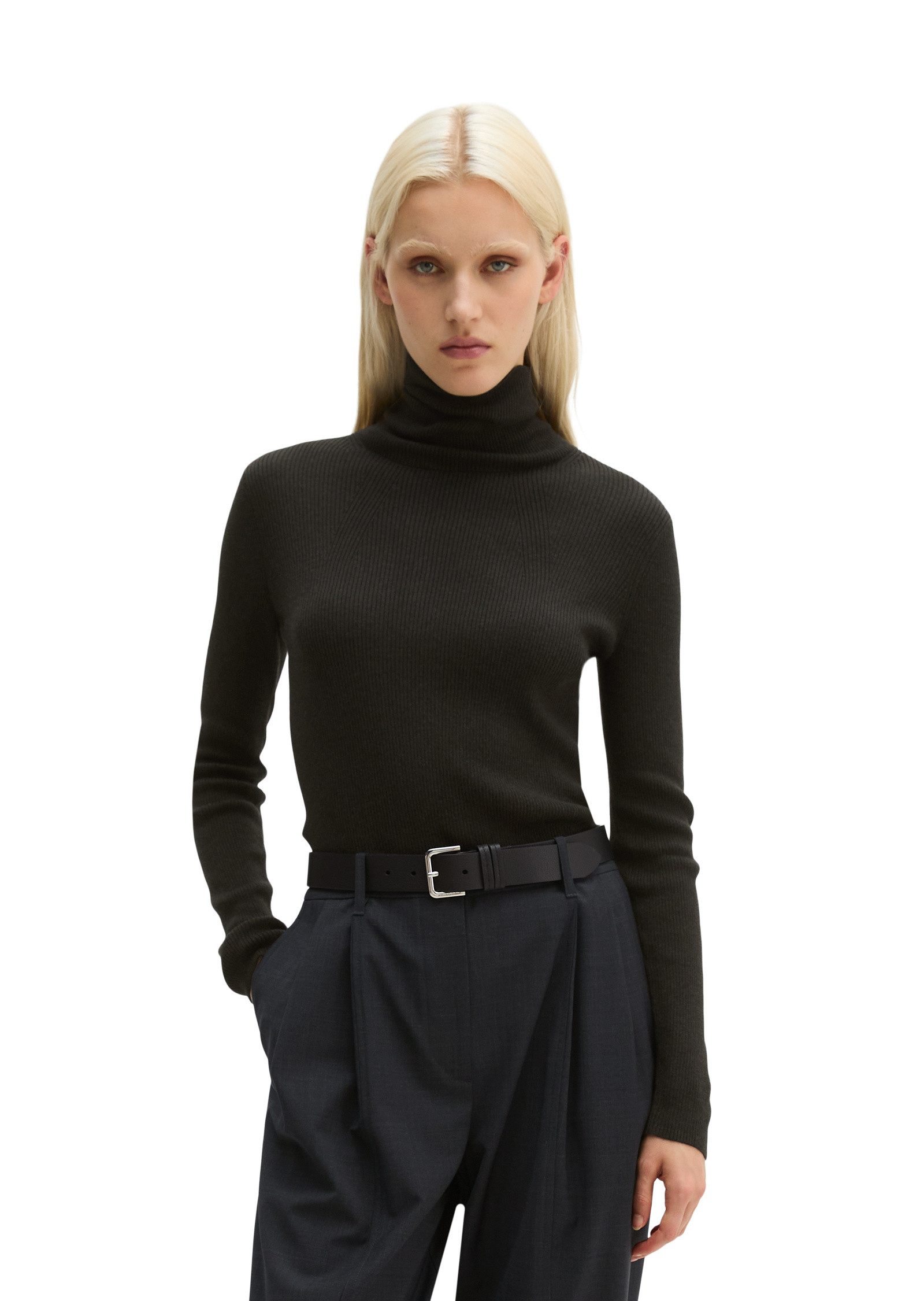Marc O'Polo Stehkragenpullover aus Organic Cotton
