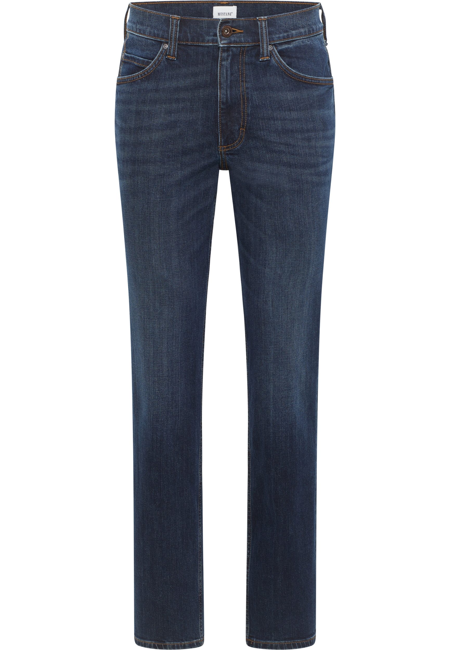 Mustang Herren Jeans TRAMPER STRAIGHT Straight Fit - Mid Waist Blau günstig online kaufen