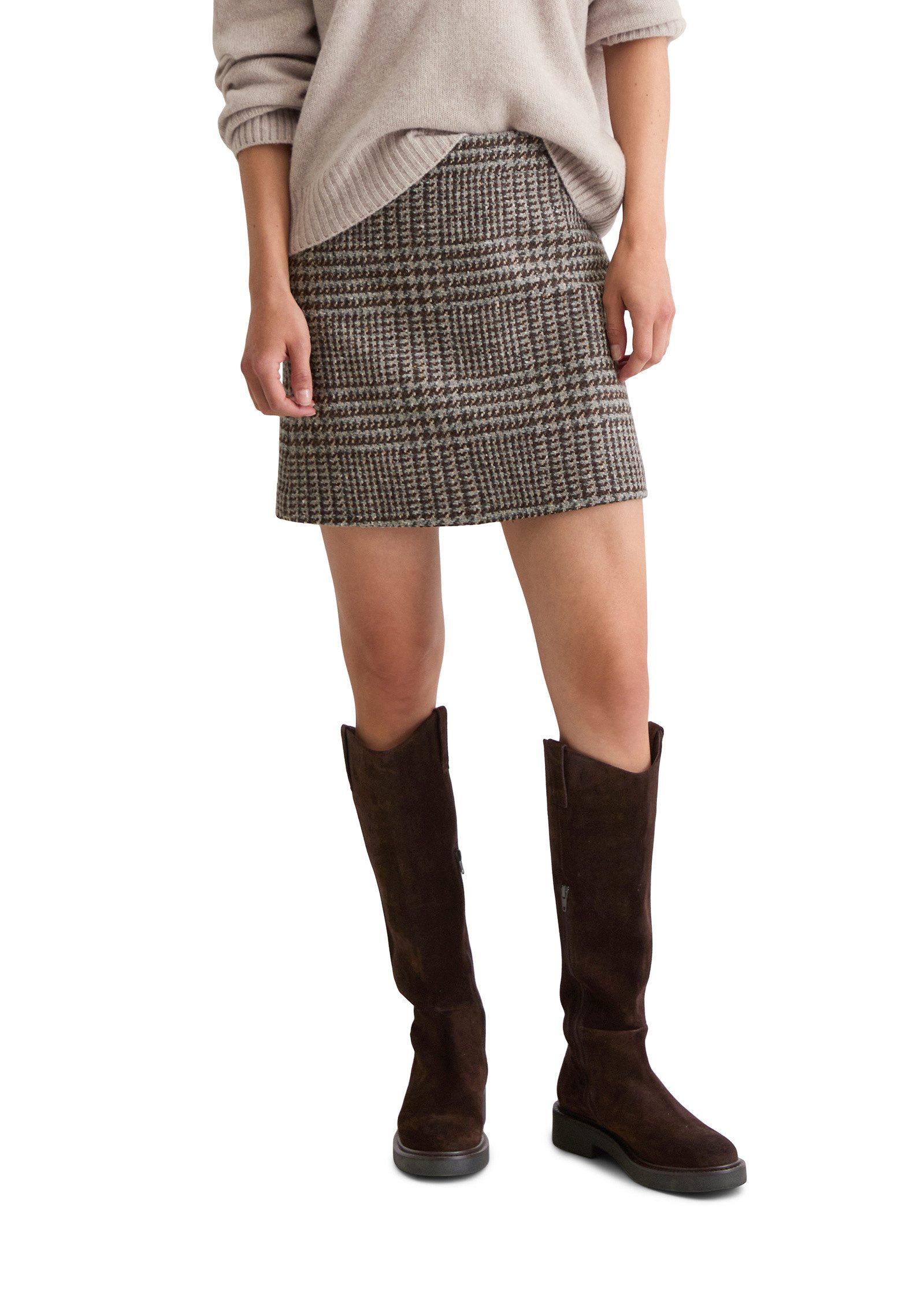 Marc O'Polo Webrock aus Wolle-Mix günstig online kaufen