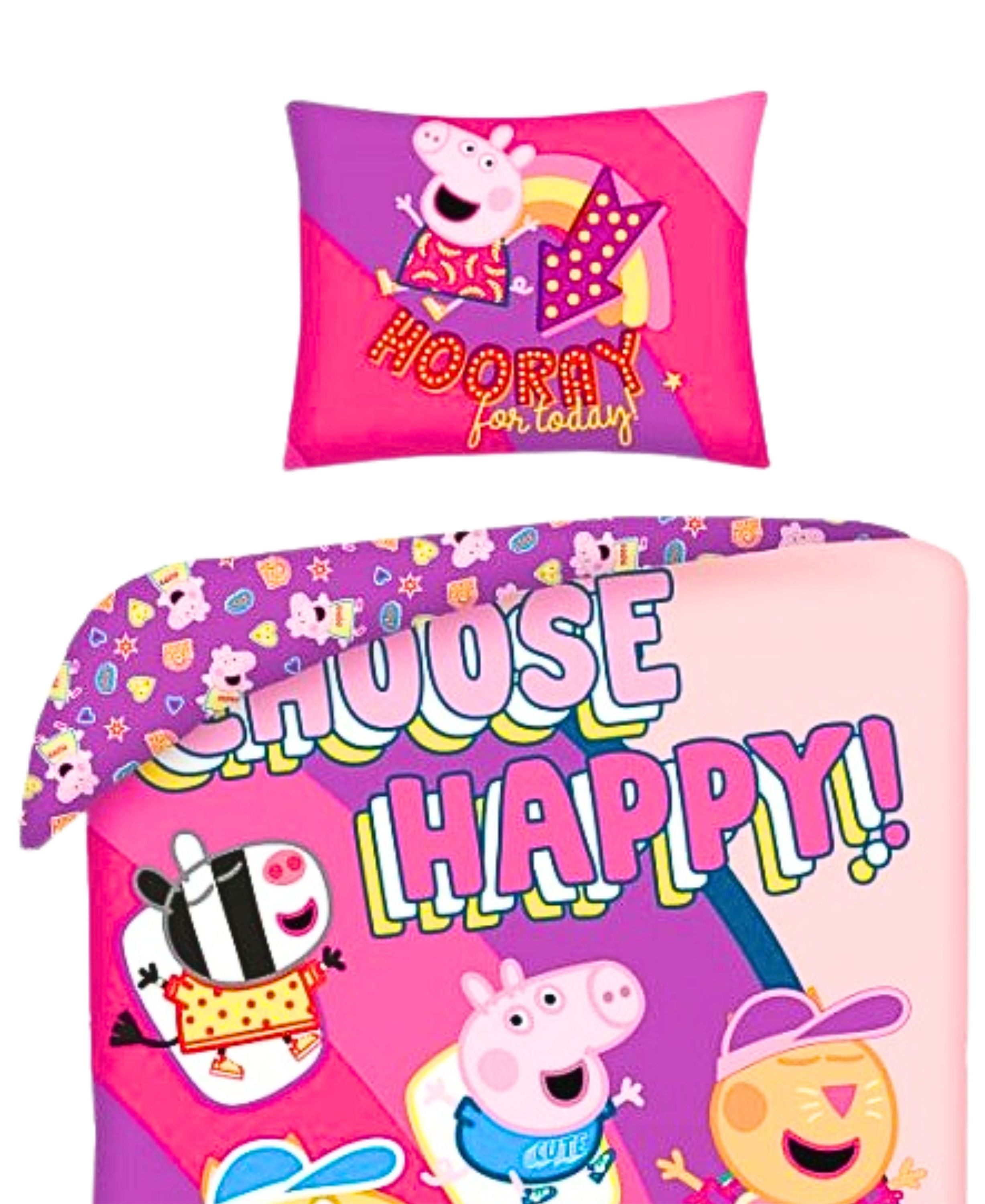 Peppa Pig Kinderbettwäsche Peppa Wutz -Choose günstig online kaufen