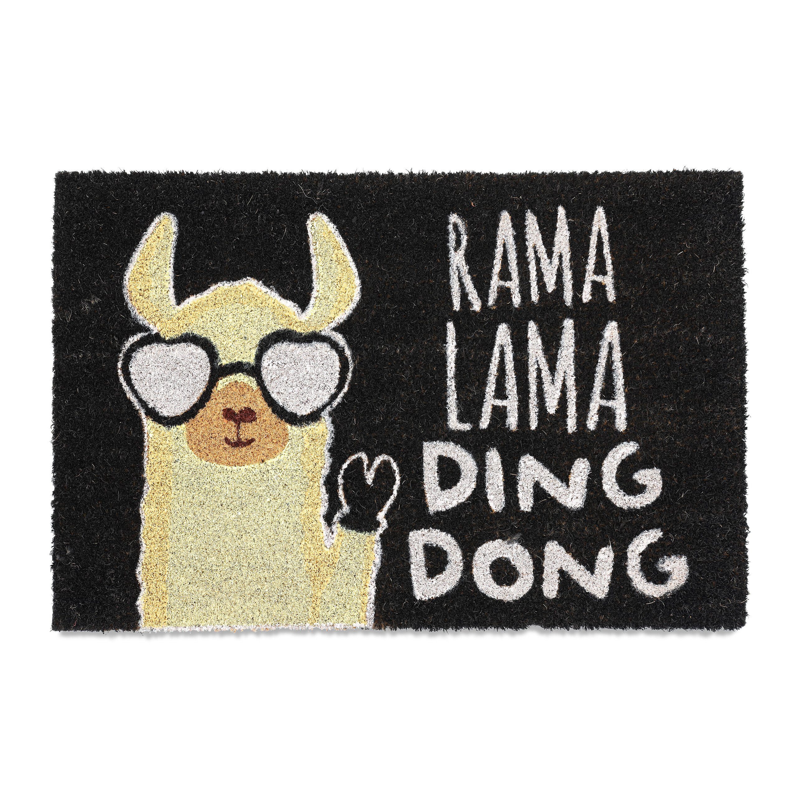 relaxdays Fußmatte Lama, Höhe: 15 mm günstig online kaufen