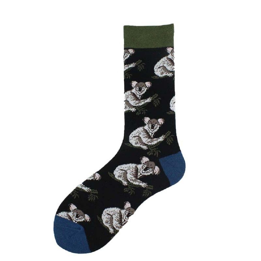 Wäsche/Bademode Strümpfe Mein Style Freizeitsocken Mein Style Socken Koala 36-41 (1 Paar, 1-Paar, 1 Paar)