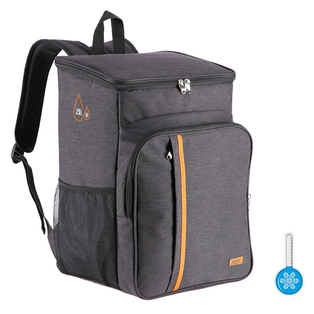 Nils Kühltasche Kühlrucksack Thermorucksack Picknickrucksack, 25 l, 25 l, Thermoisolierung, Rucksack, Netztaschen