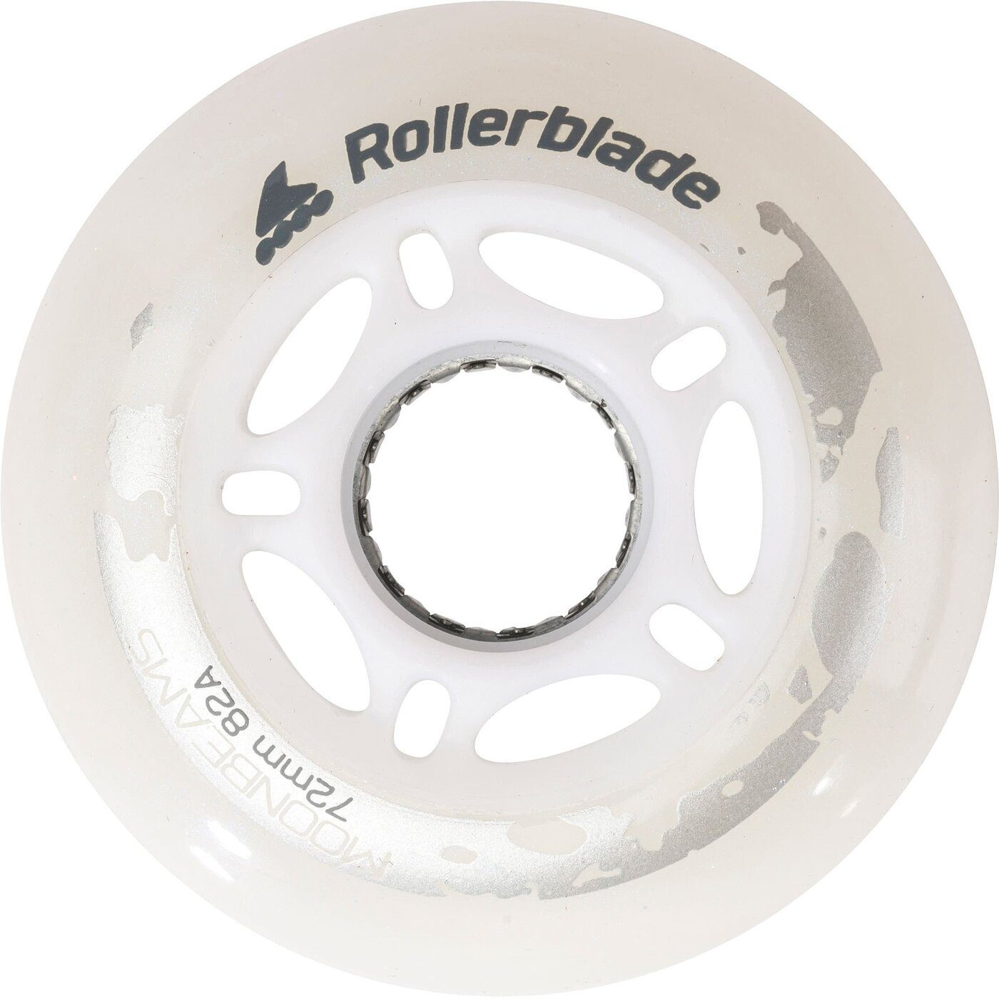 Inlineskates-Rolle MOONBEAMS LED WH.72/82A (4PCS)