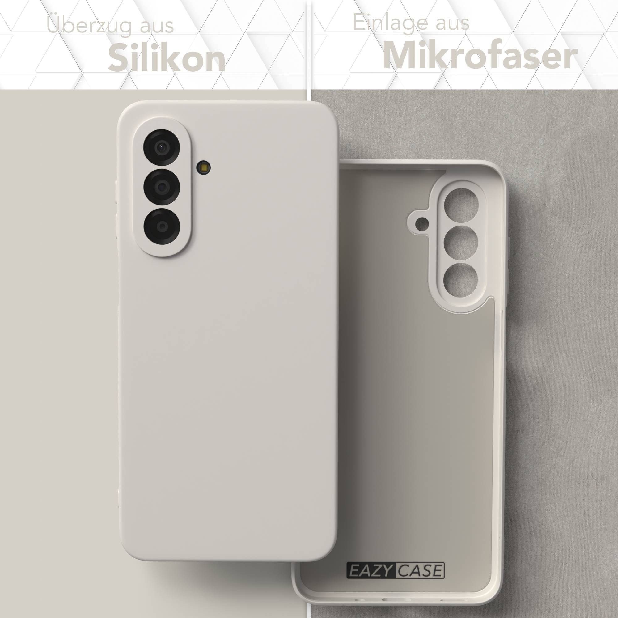 EAZY CASE Handyhülle TPU Hülle für Samsung Galaxy A17 6,7 Zoll, Bumper Case Matt Slimcover Silikonschutzhülle elastisch Polarstern