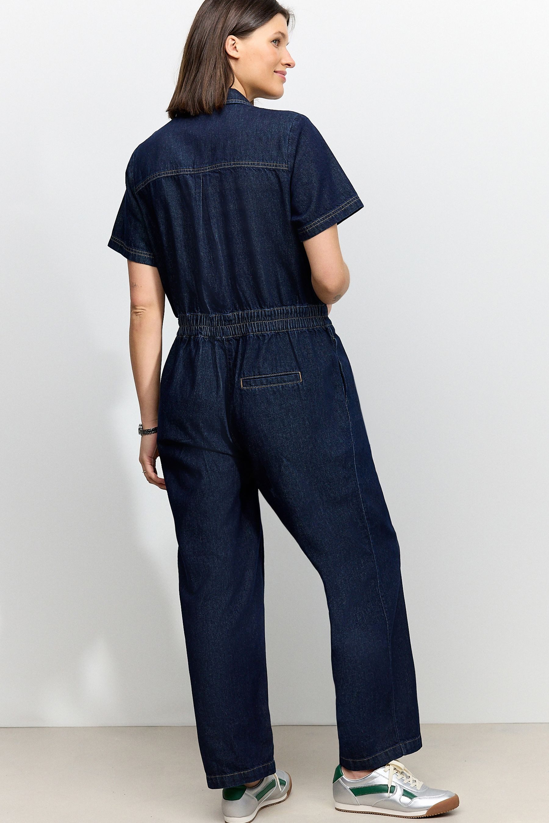 Next Jumpsuit Denim-Boilersuit aus 100 % Baumwolle, günstig online kaufen
