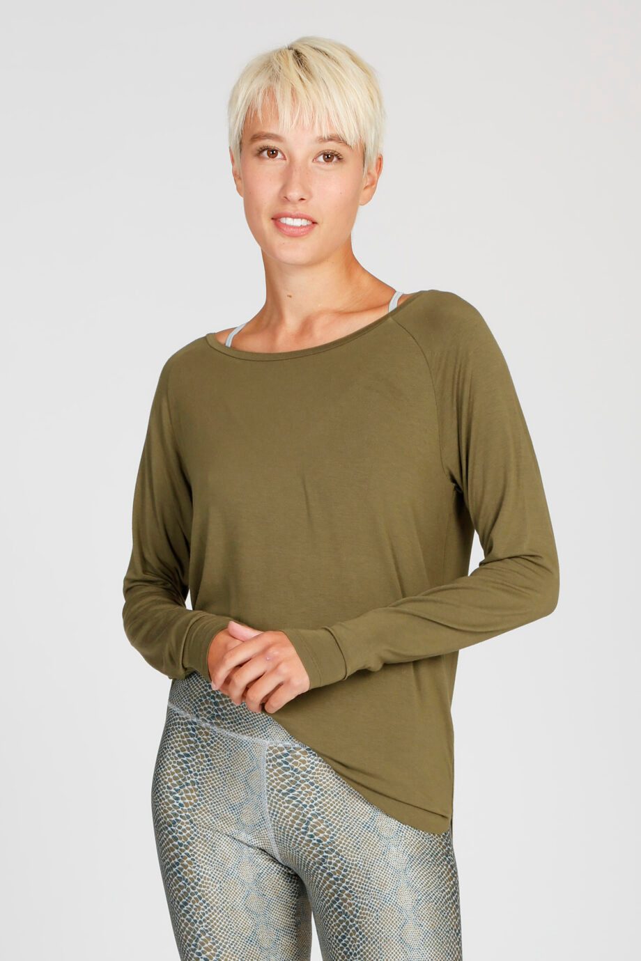 Kismet Yogastyle GmbH Longsleeve Cosy Longsleeve olive