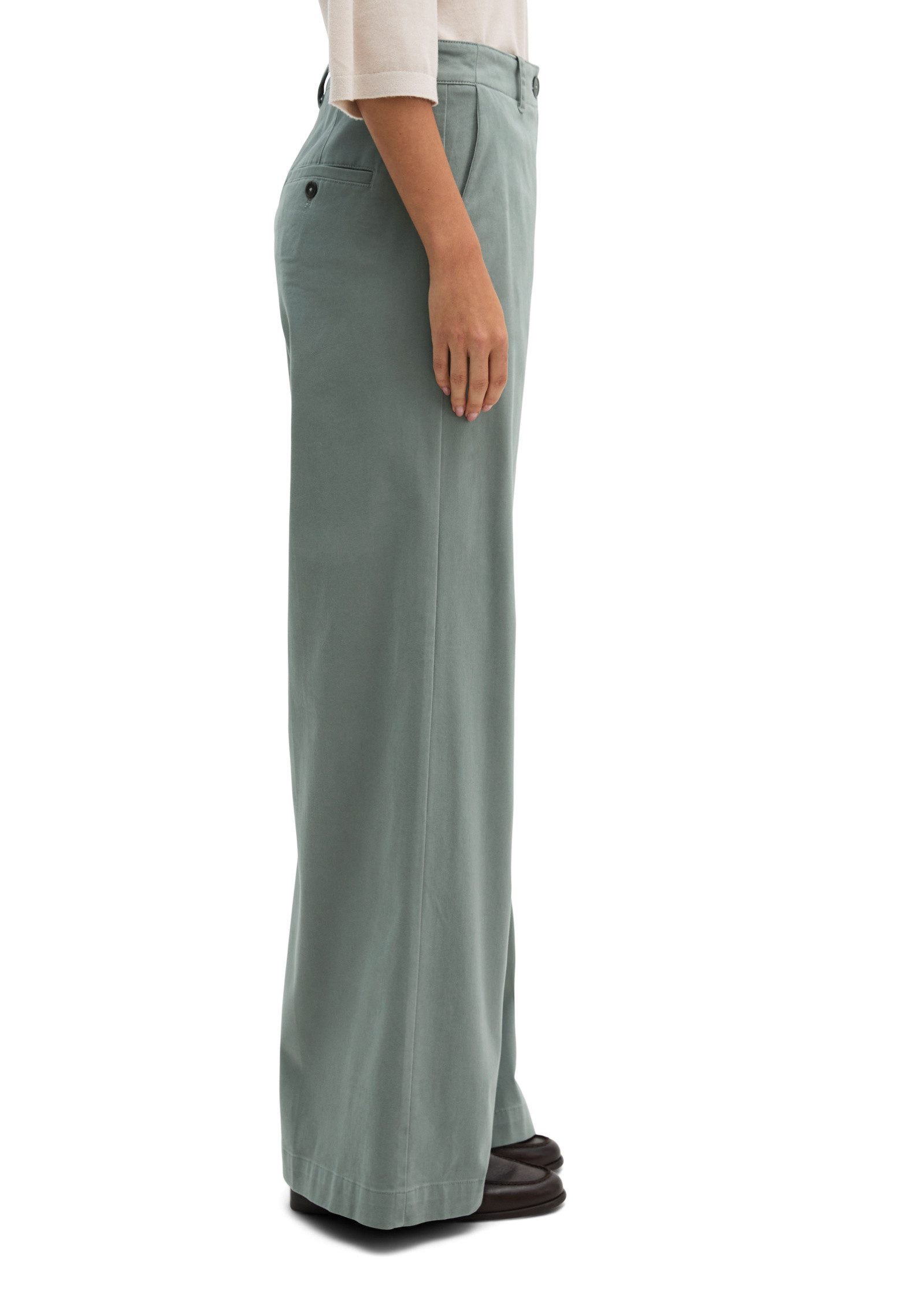 Marc O'Polo Chinohose aus Organic Cotton-Satin-Stretch
