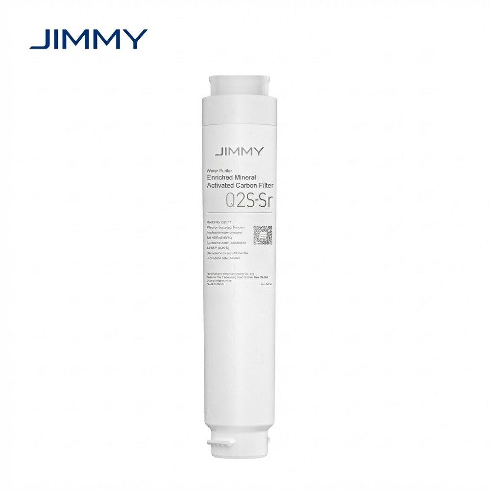 Jimmy Wasserfilter Q2S-Sr Mineralien angereicherter Aktivkohlefilter für R9/R9 Pro/M9 Pro