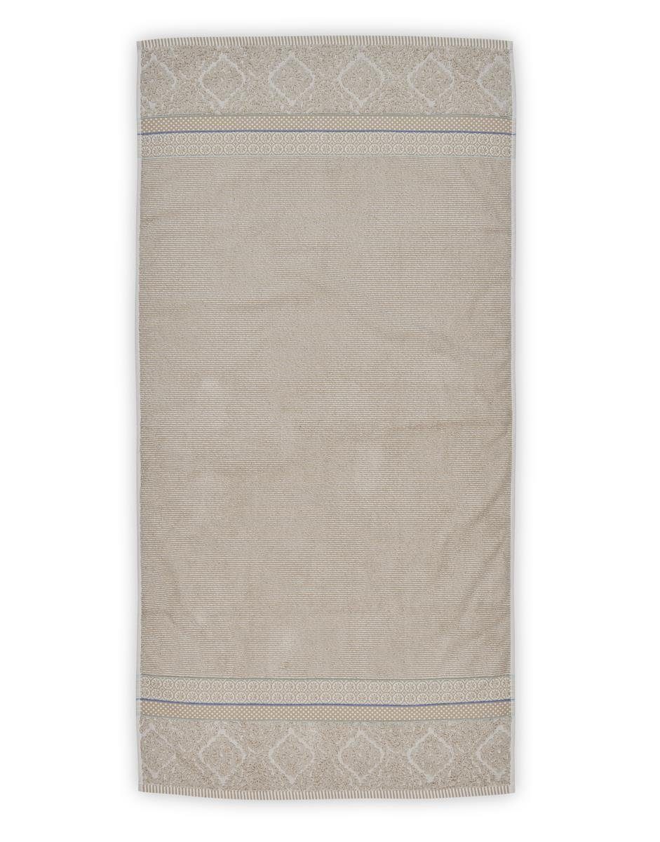 PiP Studio Handtuch Soft Zellige Khaki 70X140 Khaki 100% Cotton, terry, 500 GSM 70 x, Baumwolle (1-St)