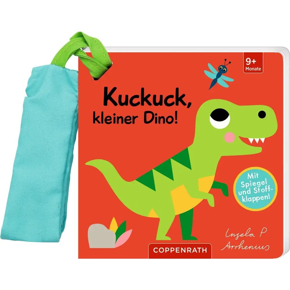 COPPENRATH DIE SPIEGELBURG Zeichenalbum Mein Filz-Fühlbuch für den Buggy: Kuckuck, kleiner Dino!
