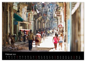 CALVENDO Wandkalender Havanna - Ansichten einer bemerkenswerten Stadt (Premium, hochwertiger DIN A2 Wandkalender 2023, Kunstdruck in Hochglanz)