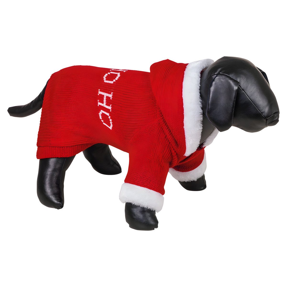 Nobby Hundepullover Hundepullover Santa Robe rot/weiß