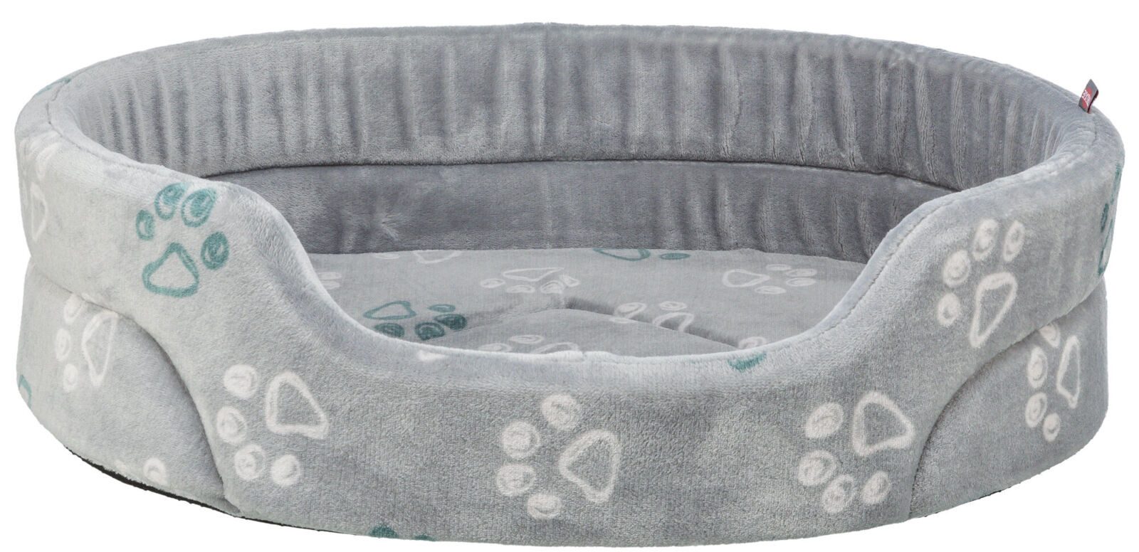 TRIXIE Hundebett Bett Jimmy Soft - hellgrau - 45 × 35 cm