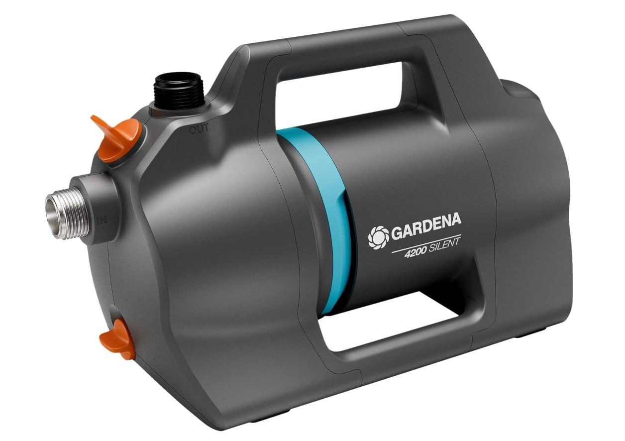 GARDENA Wasserpumpe Gardena Gartenpumpe 4200 Silent 4200 l/h 600 Watt