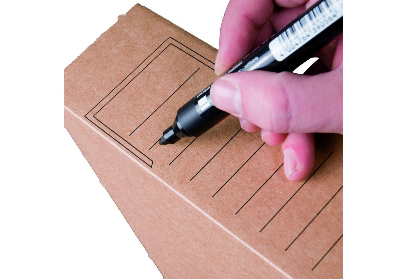 Thumbnail - Smartbox Pro Archivcontainer (Spar-Set, 1500 St., 1500er-Set), Archiv-Ablageboxen 315x65x233mm Automatikboden Klappen Br...