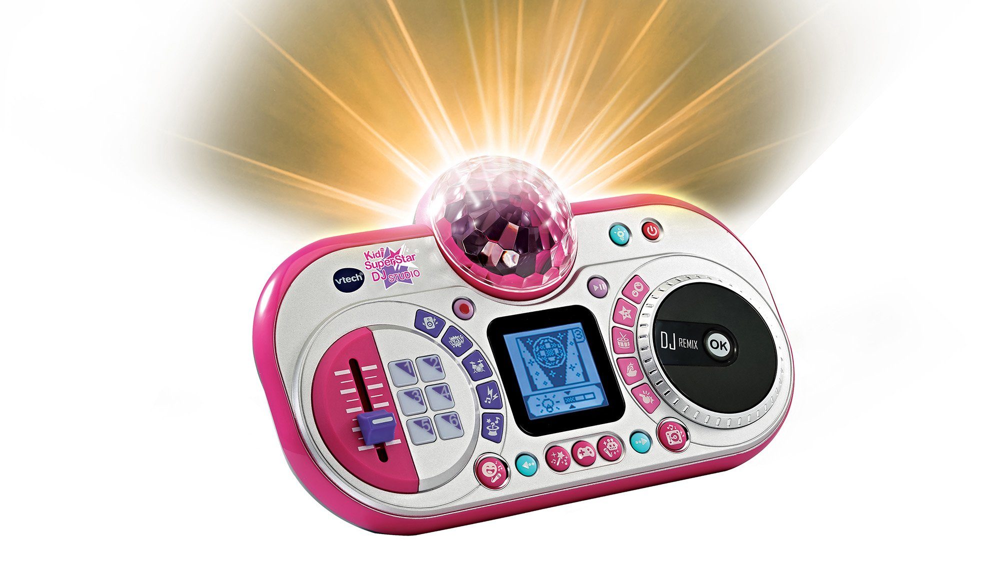 Vtech® Mikrofon Kiditronics, Kidi Super Star DJ Studio, pink