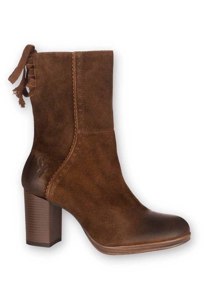 Spieth & Wensky Trachtenstiefel Damen - LEANDRA - murmel Сапогиette