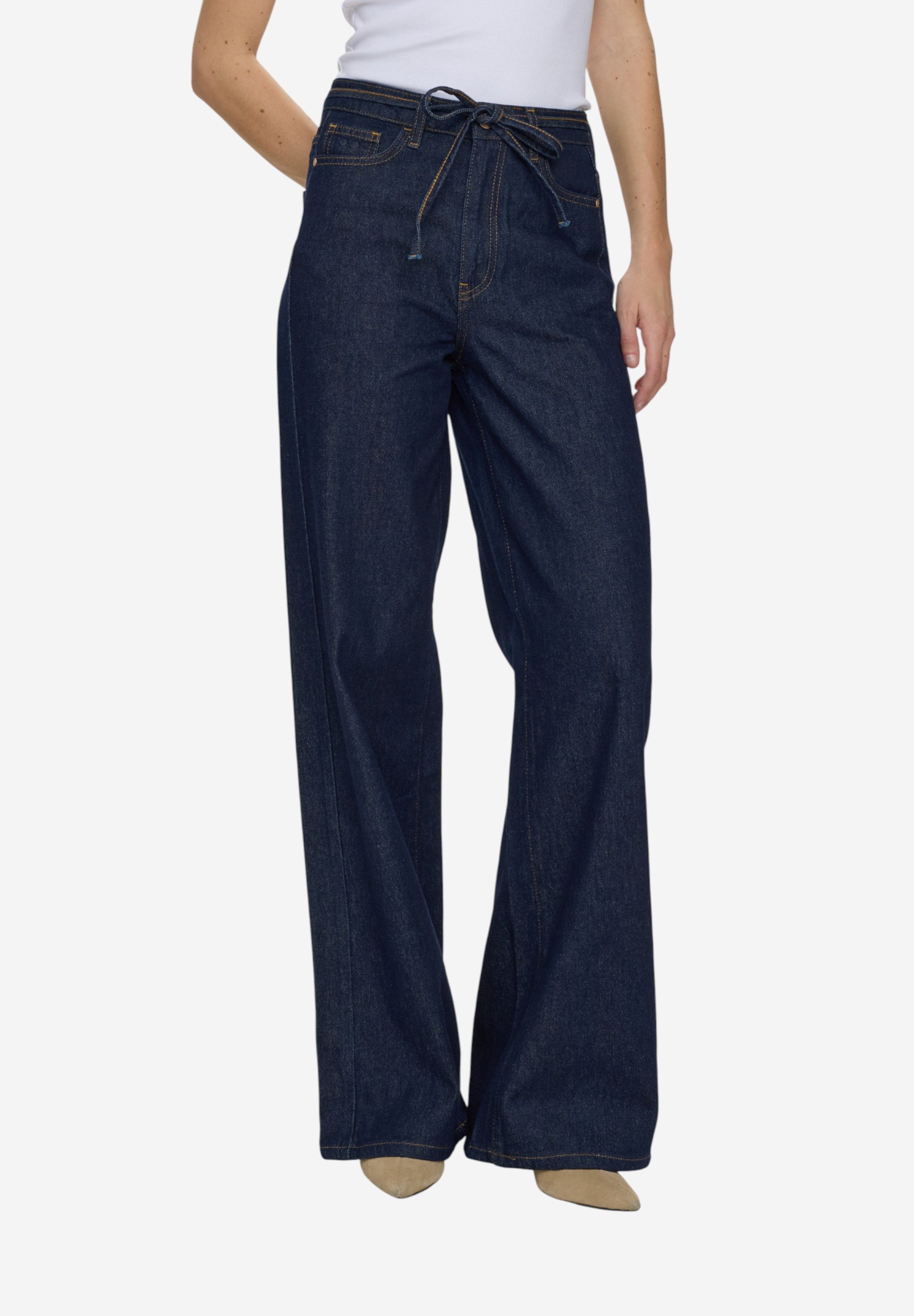 nümph Loose-fit-Jeans NUBROOKLYN HR WIDE JEANS