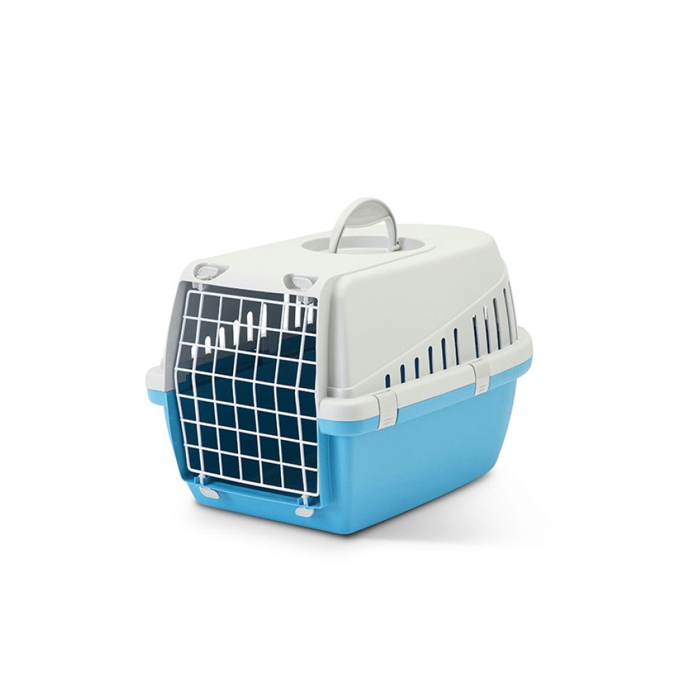 Savic Tiertransportbox Savic Transportbox Trotter 1 Farbe: grau/blau