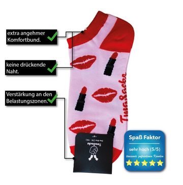 TwoSocks Sneakersocken Bunte Sneaker Socken lustige Füßlinge Damen & Herren, Einheitsgröße