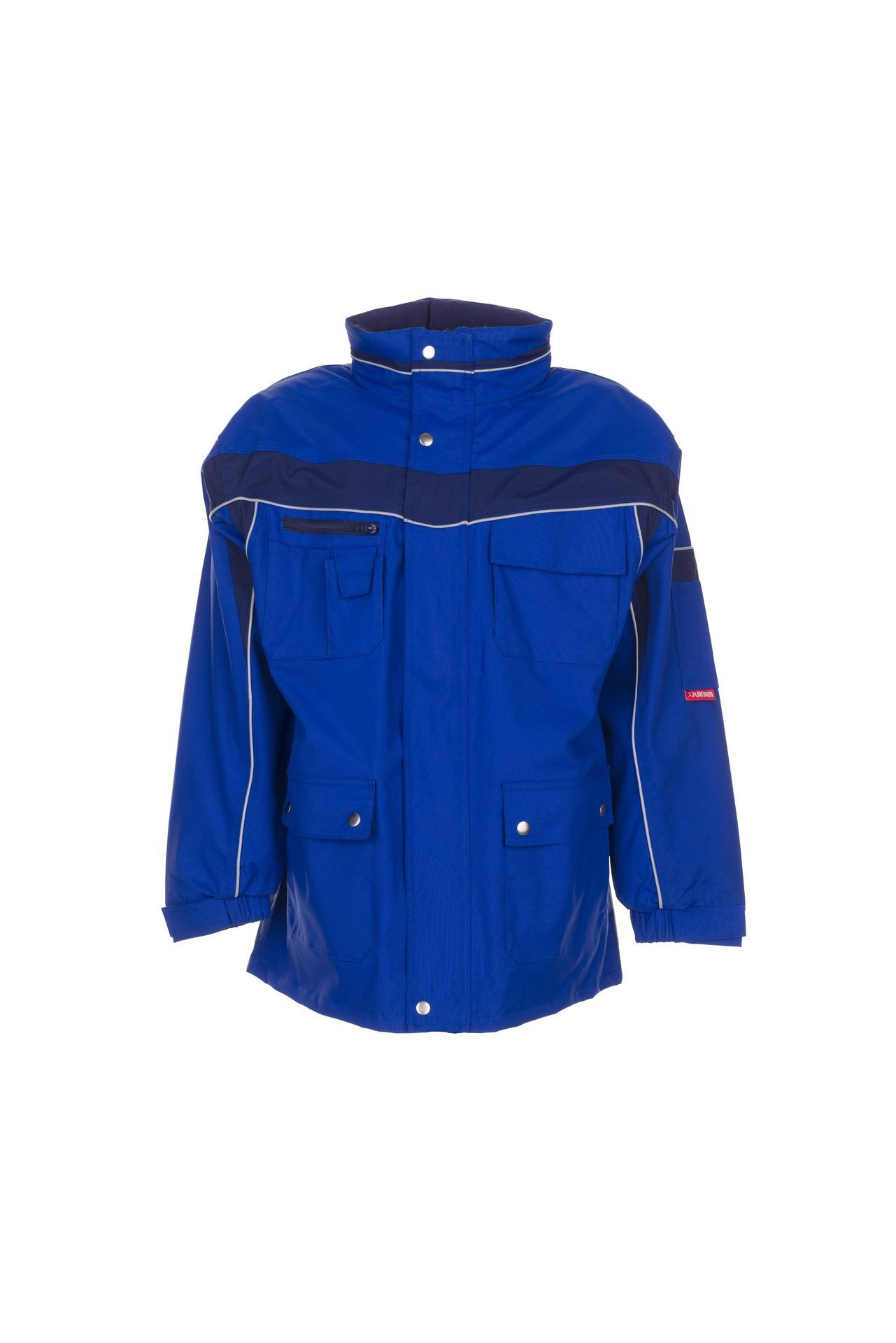 Planam Allwetterjacke PLANAM Herren Allwetterjacke PLALINE beschichtet Kornblau/Marine