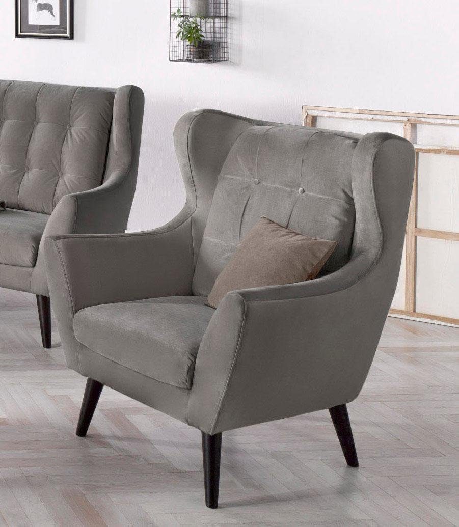 andas Ohrensessel Hemmink, Sessel, Loungesessel, mit günstig online kaufen