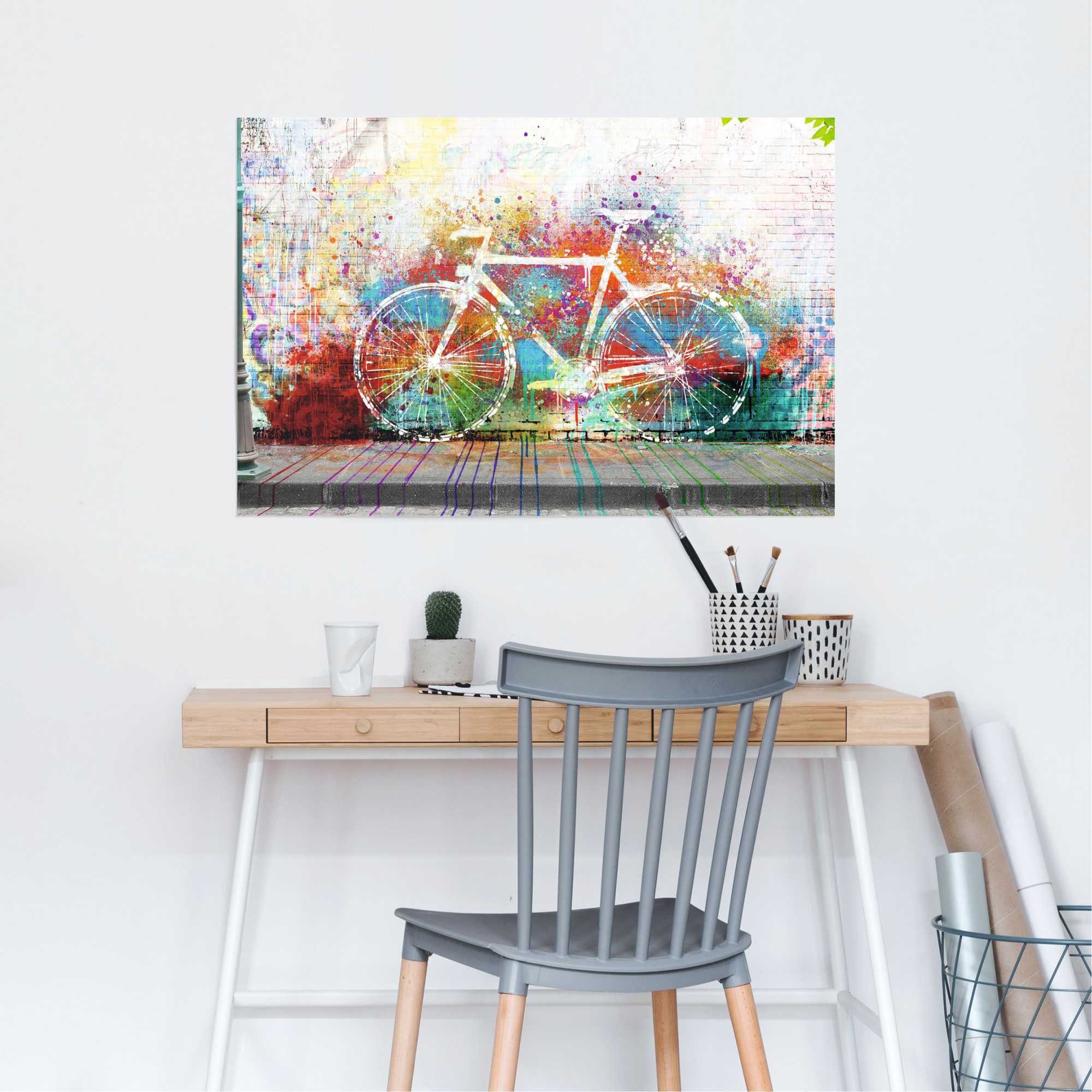 Reinders! Poster »Graffiti Fahrrad«, (1 Stück)-HomeTrends