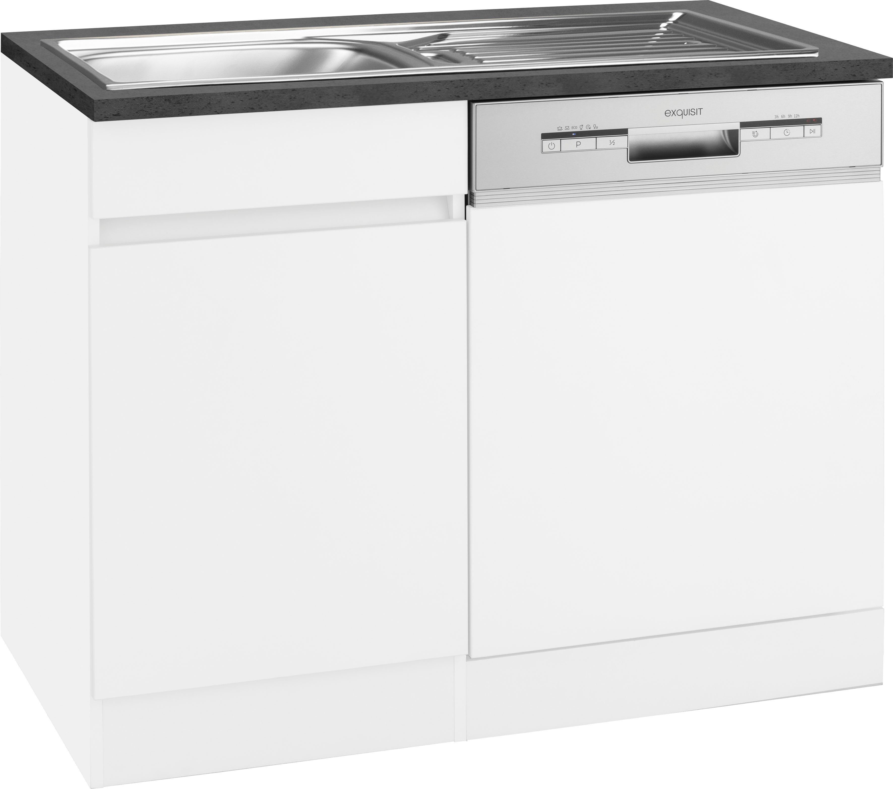OPTIFIT Spülenschrank Roth Breite 110 cm